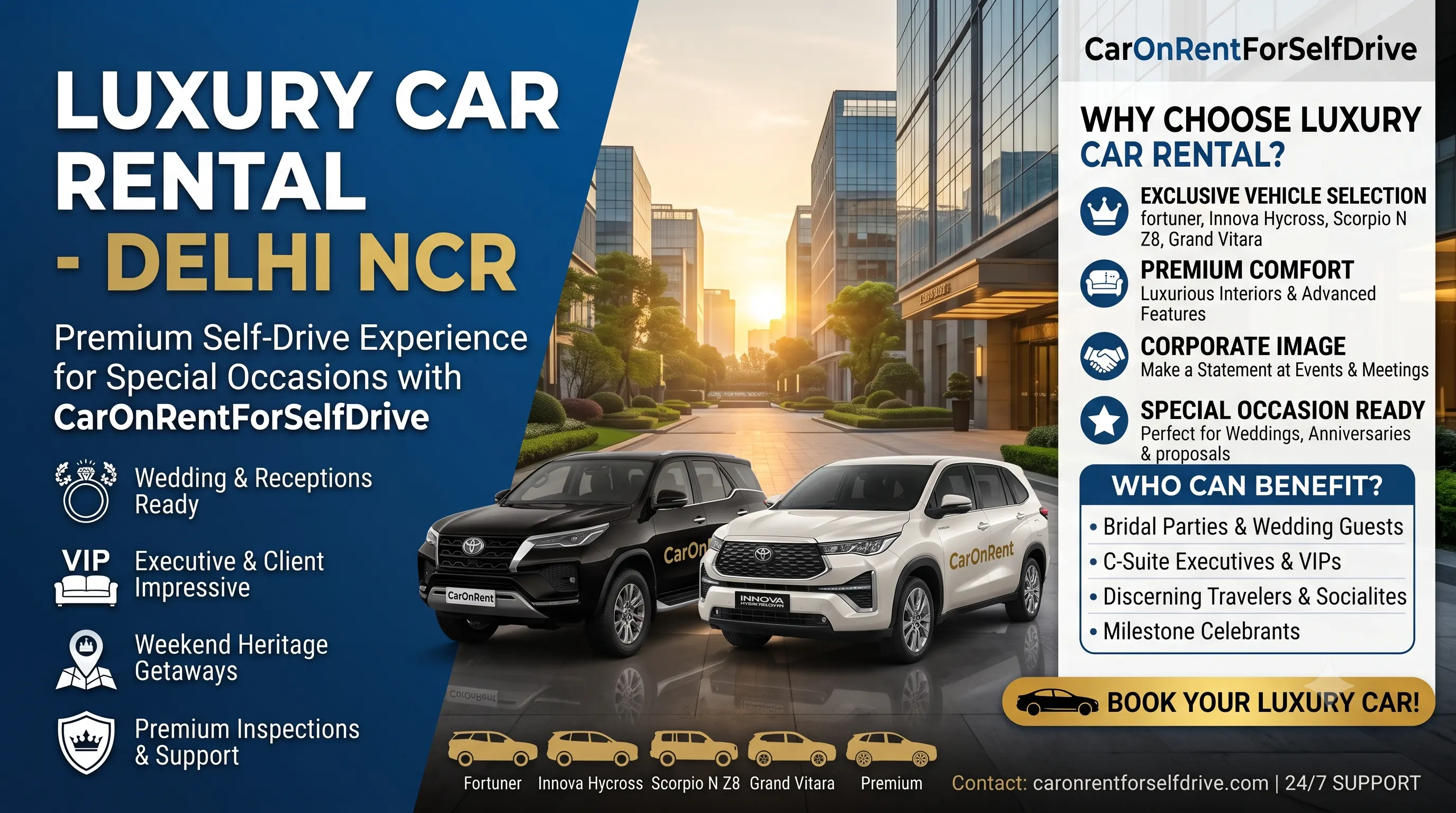 Luxury Car Rental in Delhi